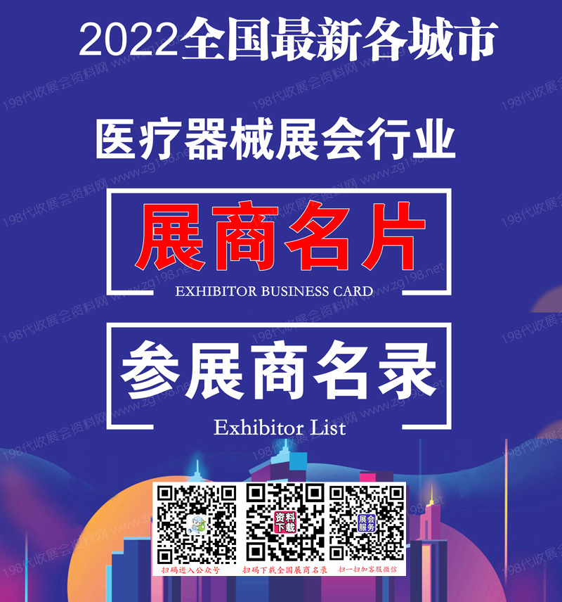 2022全国最新各城市医疗器械展会行业展商名片+展商名录汇总【10313家】.jpg